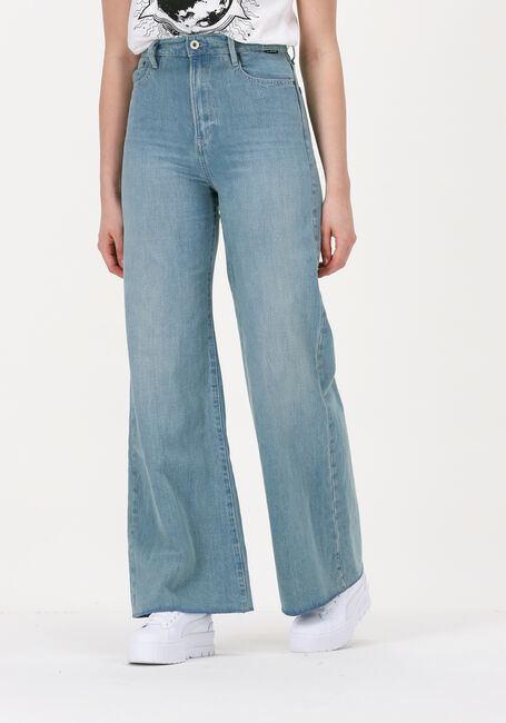 Blauwe G-STAR RAW Wide jeans DECK ULTRA HIGH WIDE LEG - large