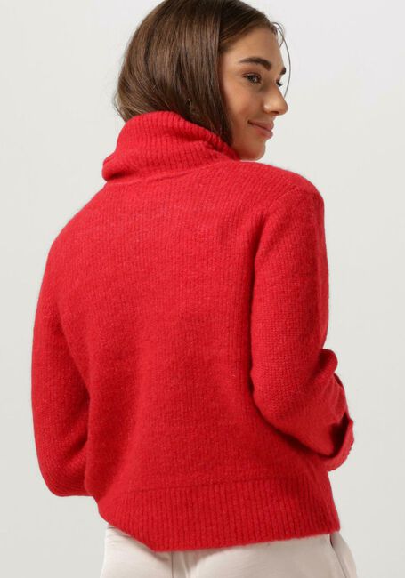 Rode SELECTED FEMME Coltrui SLFSIA RAS LS KNIT ROLLNECK - large
