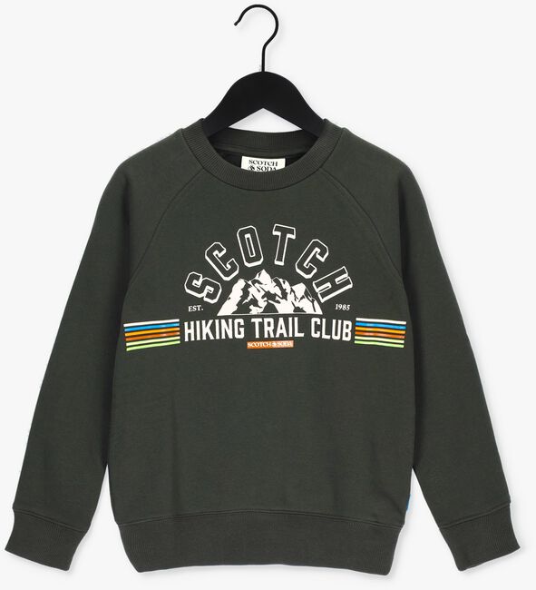 Donkergroene SCOTCH & SODA Sweater 167574-22-FWBM-D40 - large