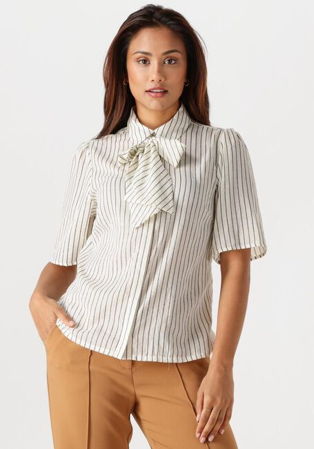 Gebroken wit AAIKO Blouses VERONNE STRIPE TIE PES 351 - large