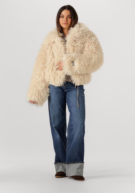 Ecru HARPER & YVE Faux fur jas STACY-JA - large
