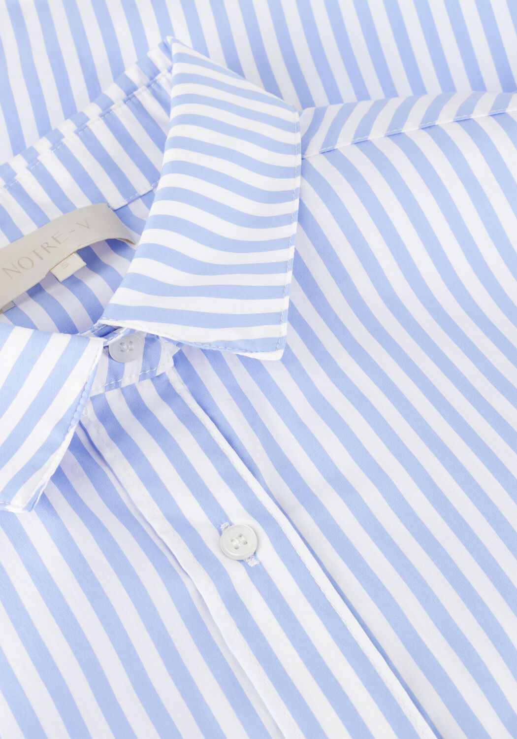 Lichtblauwe NOTRE-V Blouses NV-FREDERIQUE - large