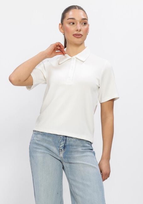 Witte MY ESSENTIAL WARDROBE Tops & T-shirts MWHELLE POLO TEE - large