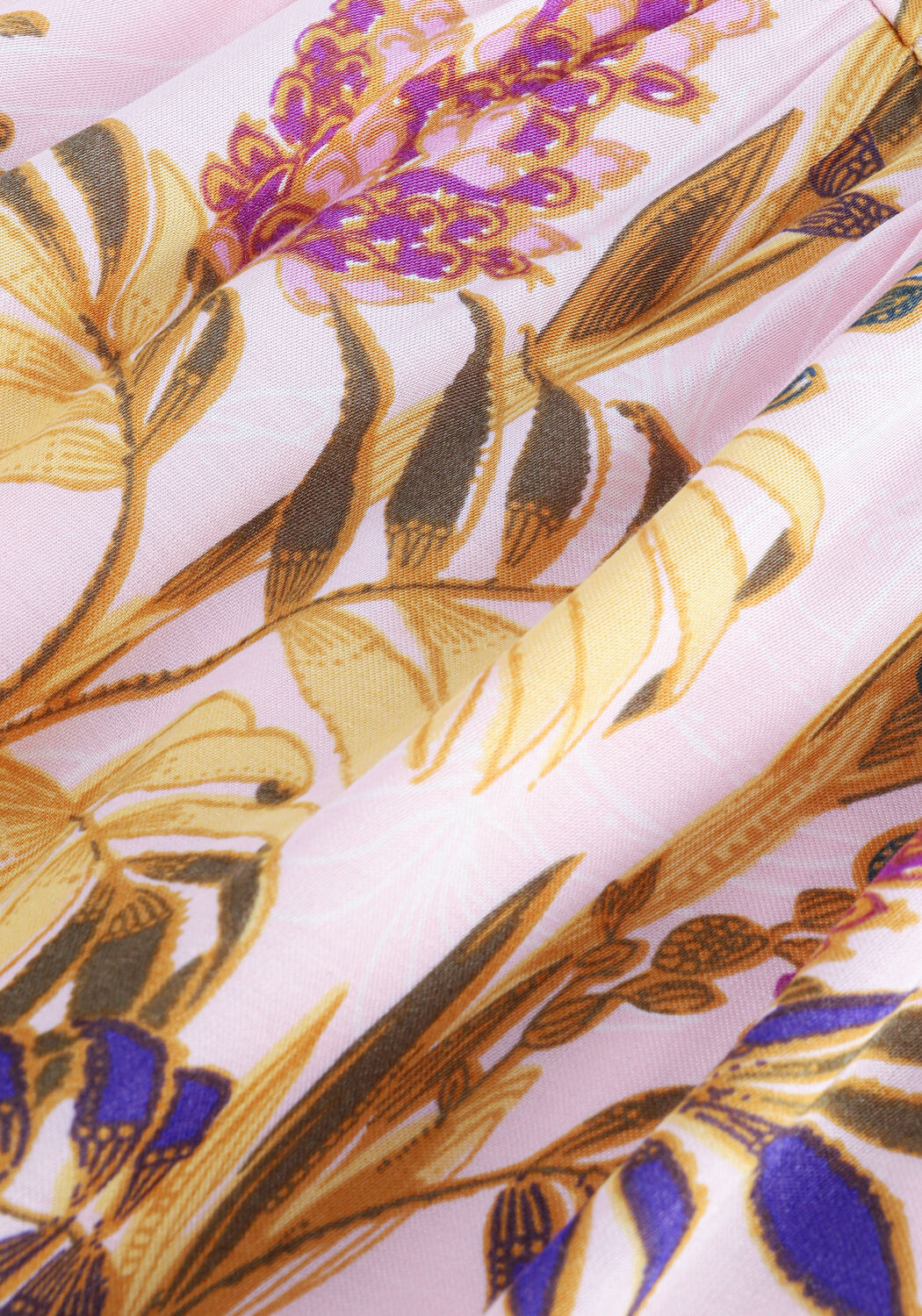 Roze LOLLYS LAUNDRY Maxi jurk NEE - large