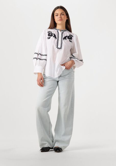 Witte ANTIK BATIK Blouses DALI BLOUSE - large