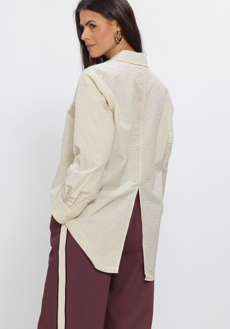 Gele MODSTR&Ouml;M Blouses VIGGEMD STRIPE SHIRT - large