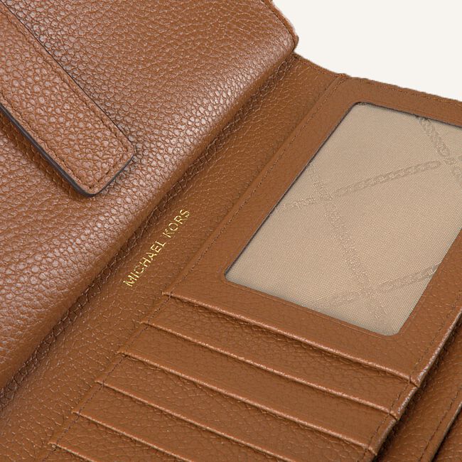 Cognac MICHAEL KORS Portemonnee DBLZP WRISTLET Cognac MICHAEL KORS Portemonnee DBLZP WRISTLET - large