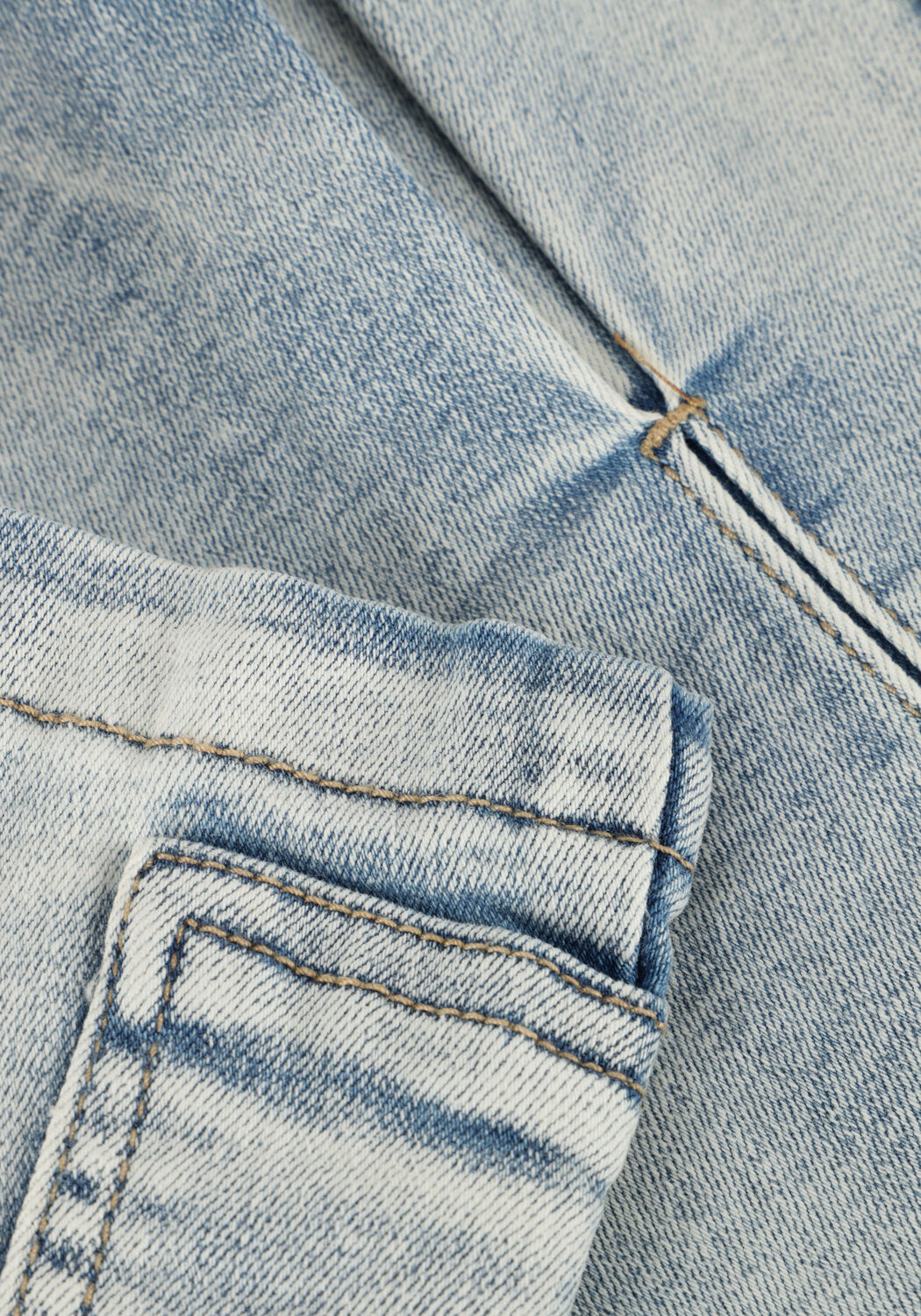 Lichtblauwe INDIAN BLUE JEANS Minirok DENIM SKIRT CARGO POCKET - large