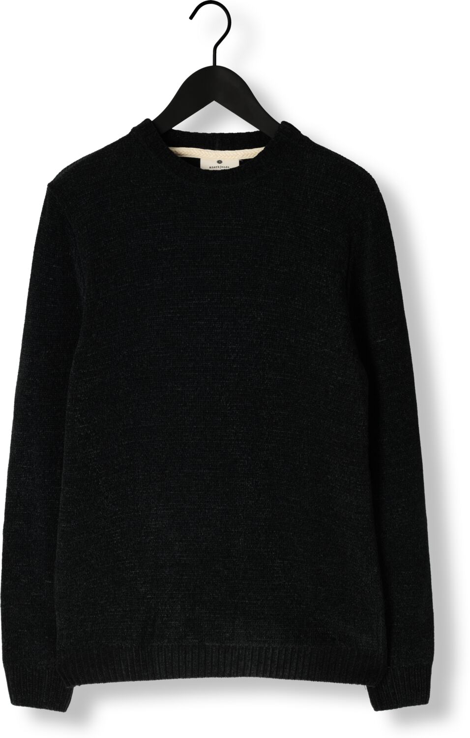 ANERKJENDT Heren Truien & Vesten Aksune Chenille Knit Zwart