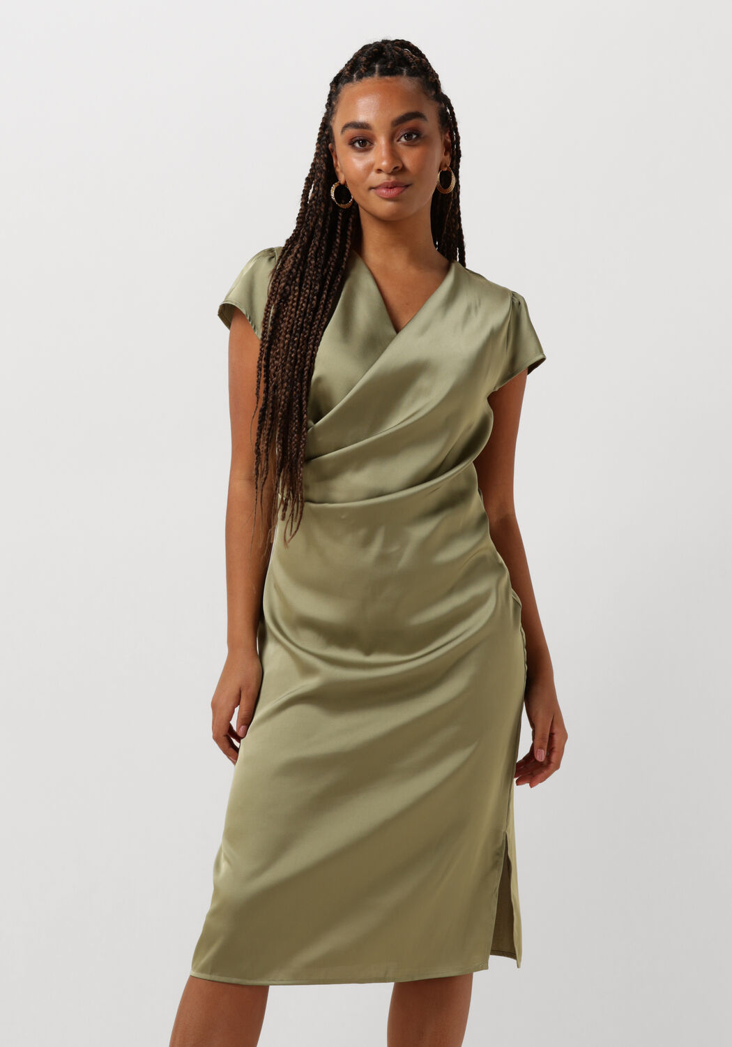 Donkergroene jurk sale