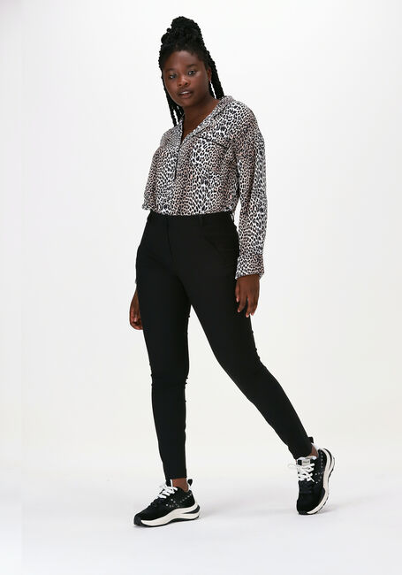 Beige NOTES DU NORD Blouses ALICIA LEOPARD SHIRT - large