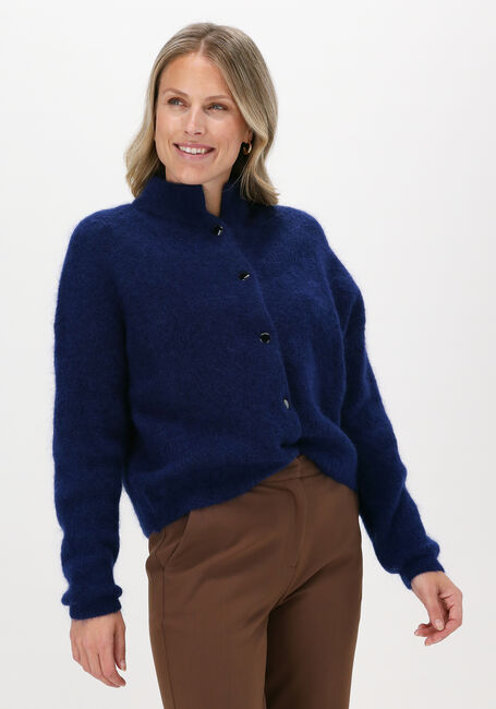 Blauwe GESTUZ Vest DEBBY GZ SHORT CARDIGAN - large