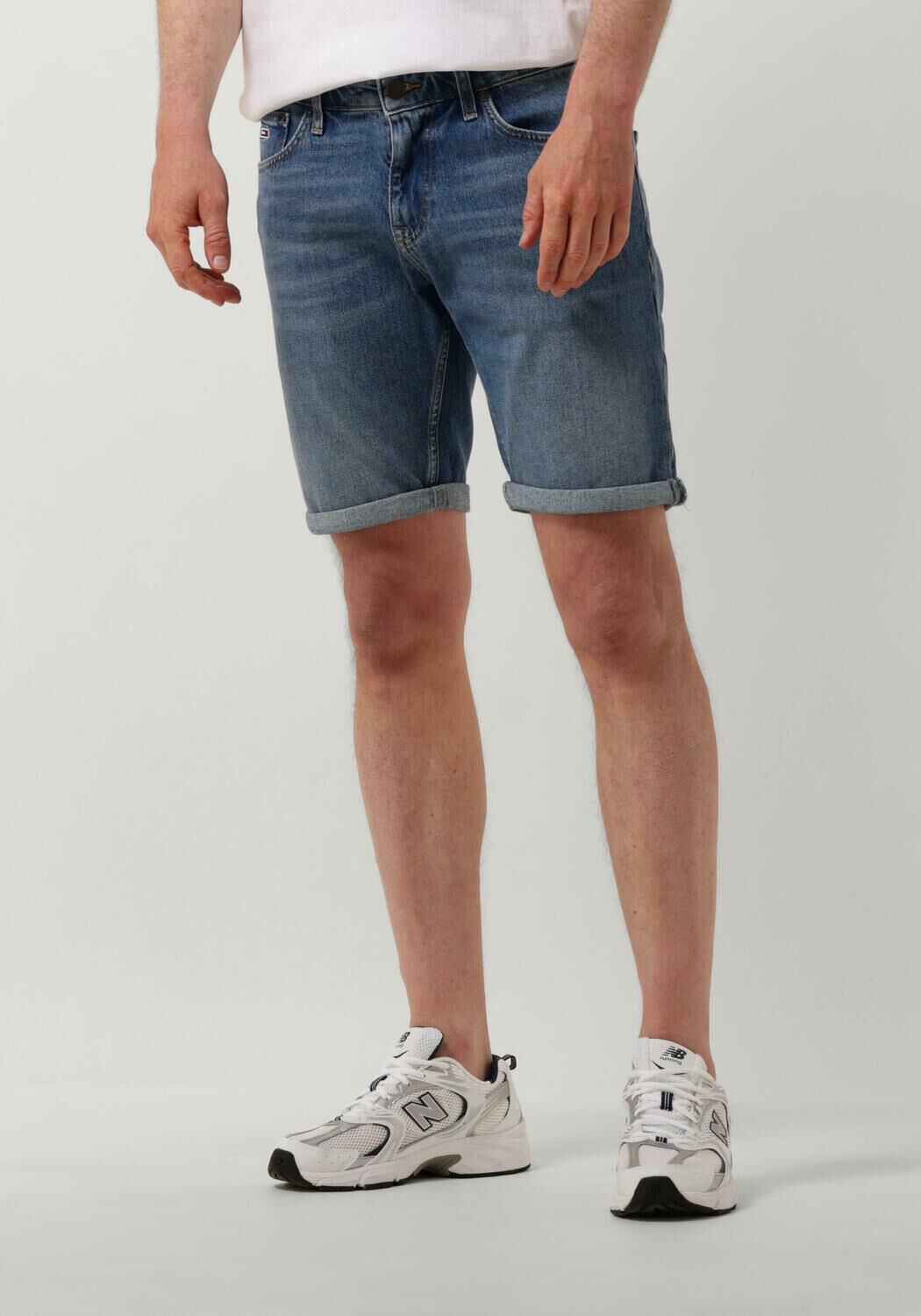 TOMMY JEANS Heren Jeans Scanton Short Bh0131 Blauw