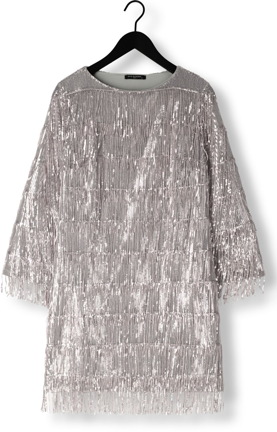 ANA ALCAZAR Dames Jurken Pure Sequins Dress Zilver