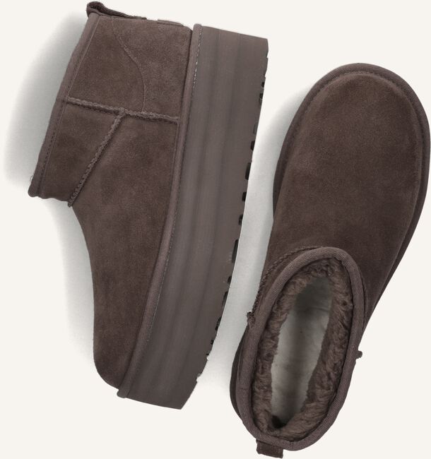 Bruine UGG Vachtlaarzen W CLASSIC ULTRA MINI PLATFORM Bruine UGG Vachtlaarzen W CLASSIC ULTRA MINI PLATFORM - large