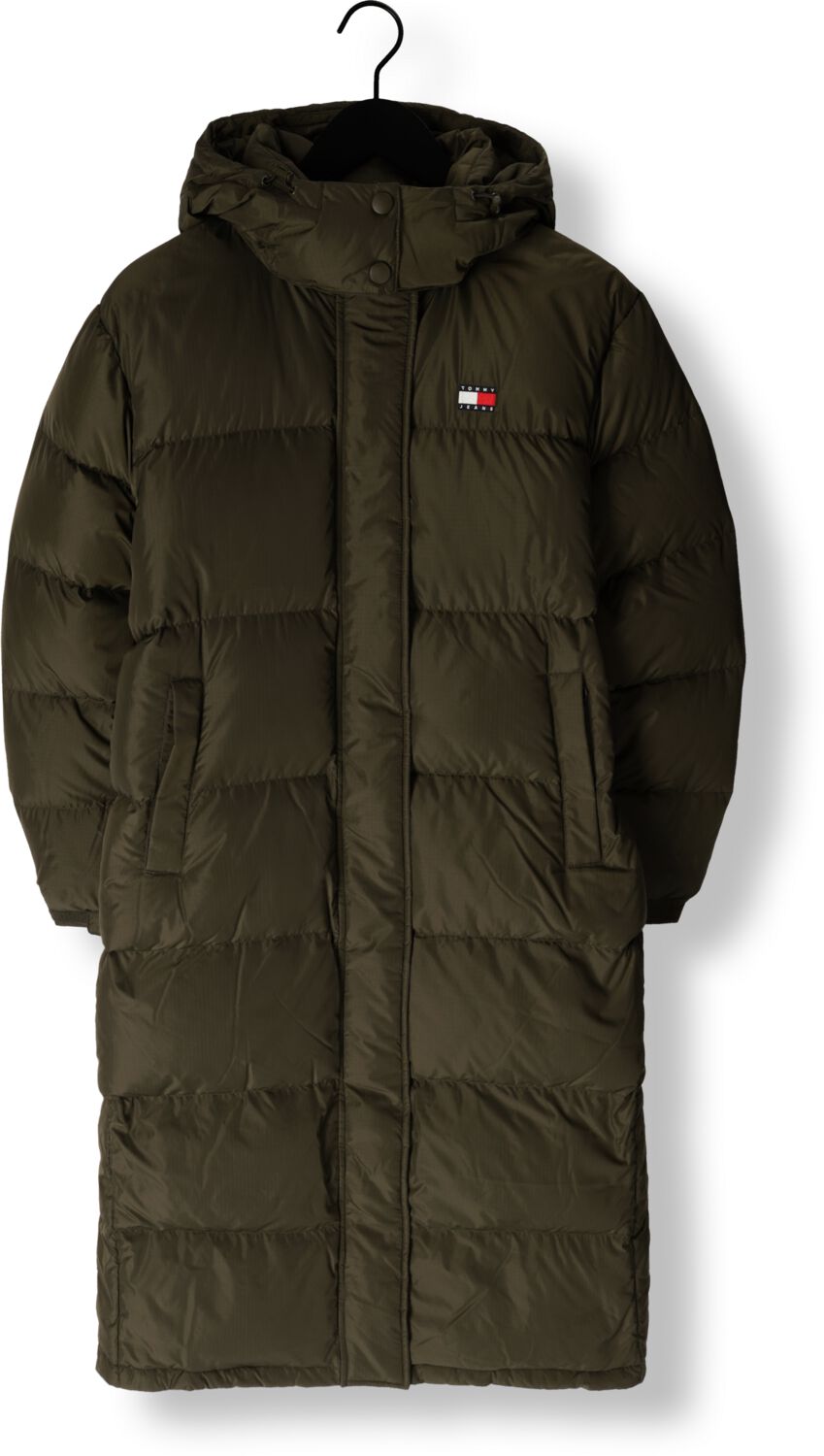 TOMMY JEANS Dames Jassen Tjw Alaska Long Puffer Groen