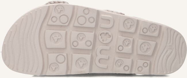 Grijze MOU Slippers LOW BIO SANDAL 2BUCKLES MONOCH Grijze MOU Slippers LOW BIO SANDAL 2BUCKLES MONOCH - large