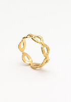 Gouden NOTRE-V Ring OMSS22-026 - medium