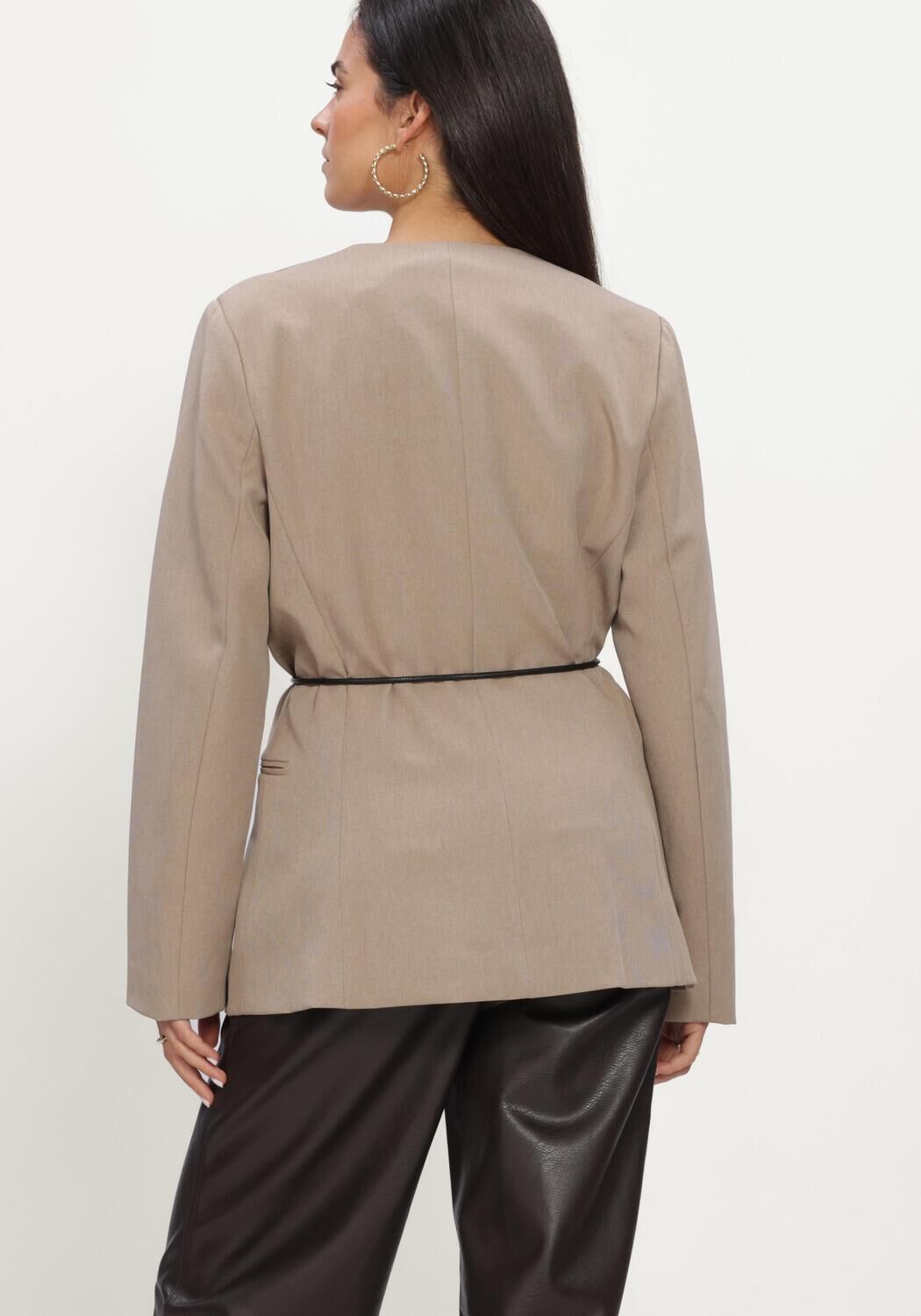 Grijze YDENCE Blazer BLAZER LEXIE - large