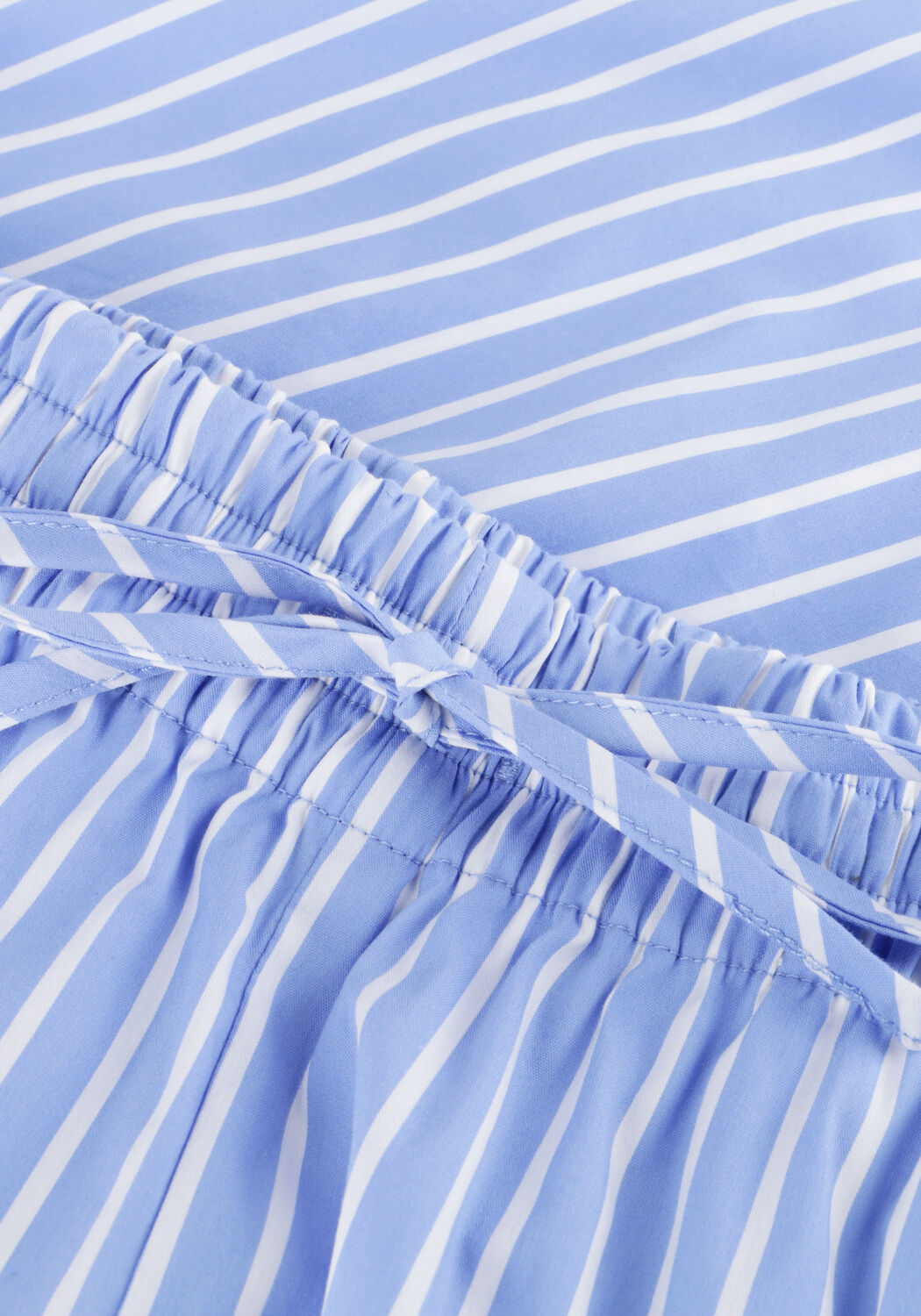 Lichtblauwe CATWALK JUNKIE Korte broek PULL ON STRIPED SHORT - large