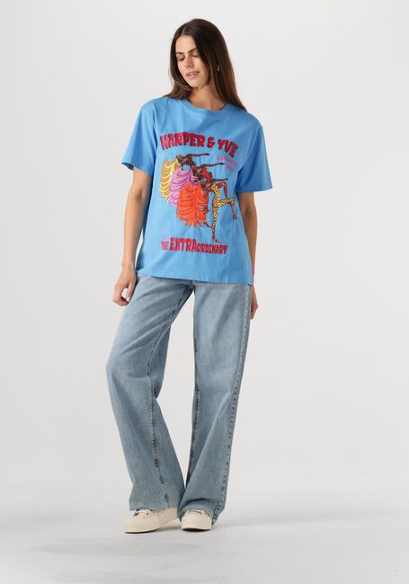 Blauwe HARPER & YVE T-shirt EXTRAORDINARY-SS - large