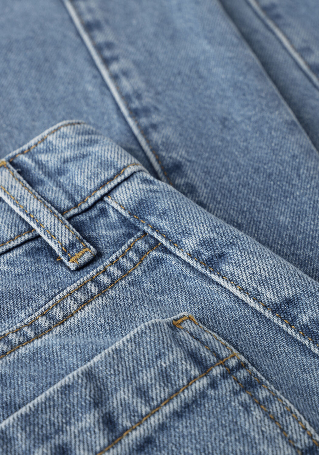 Lichtblauwe BY-BAR Wide jeans NONO JEANS - large