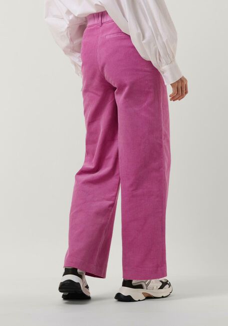 Roze CO'COUTURE Wijde broek FLASH CORDUROY PANTS - large