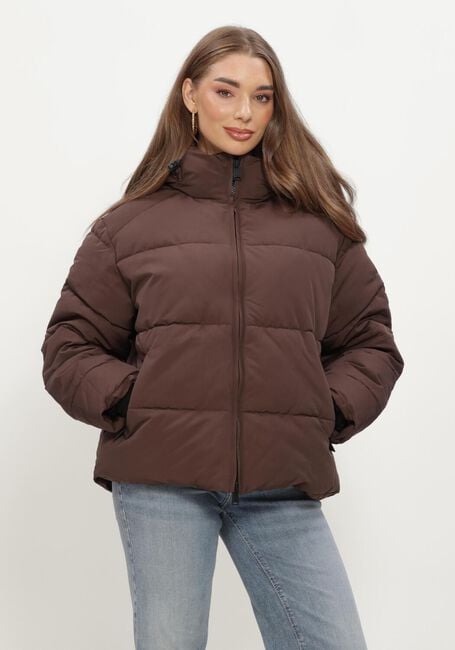Bruine WITHBLACK Gewatteerde jas WBLGLORIAN PUFFER JACKET - large