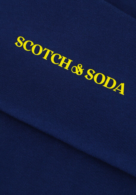 Blauwe SCOTCH & SODA Trui UNISEX LONG-SLEEVED TEE - large