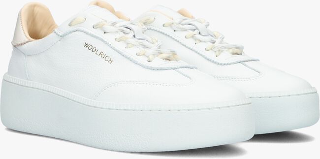 Witte WOOLRICH Lage sneakers ALL AROUND - large