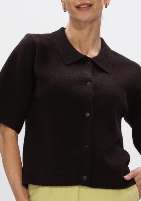 Bruine NEO NOIR Blouses CUNNA KNIT BLOUSE - large