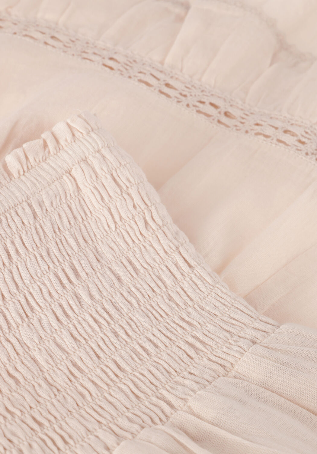 Ecru NOTRE-V Minirok VOILE SKIRT - large