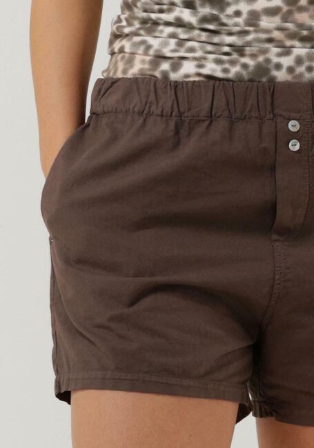 Bruine 10DAYS Broeken PIQUE WOVEN SHORTS - large
