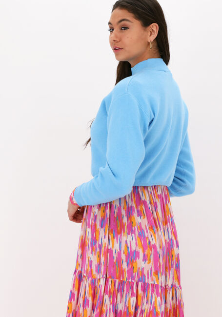 Lichtblauwe MINUS Trui JOSE KNIT TURTLENECK - large