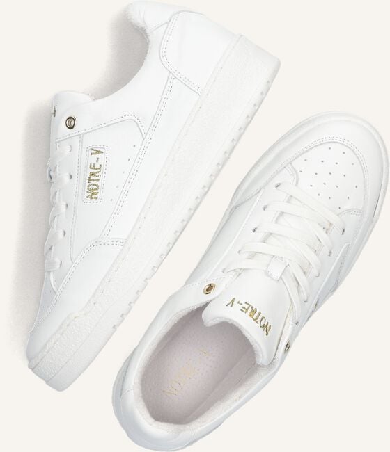 Witte NOTRE-V Lage sneakers YENTHE 2-F Witte NOTRE-V Lage sneakers YENTHE 2-F - large