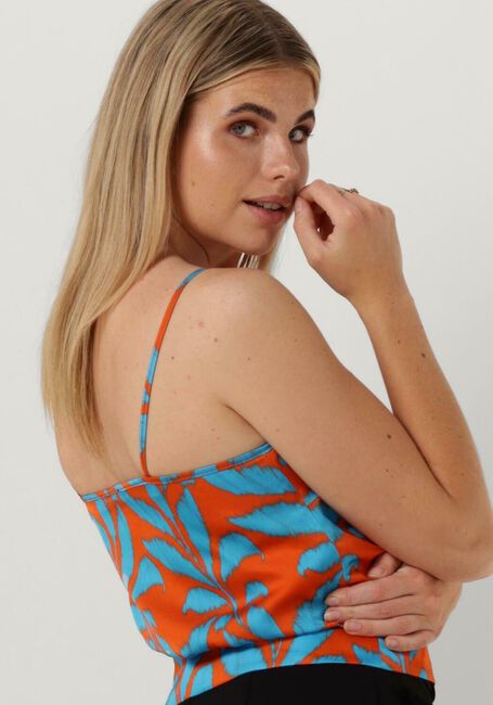 Oranje VANILIA Top TROPIC LEAF TOP - large