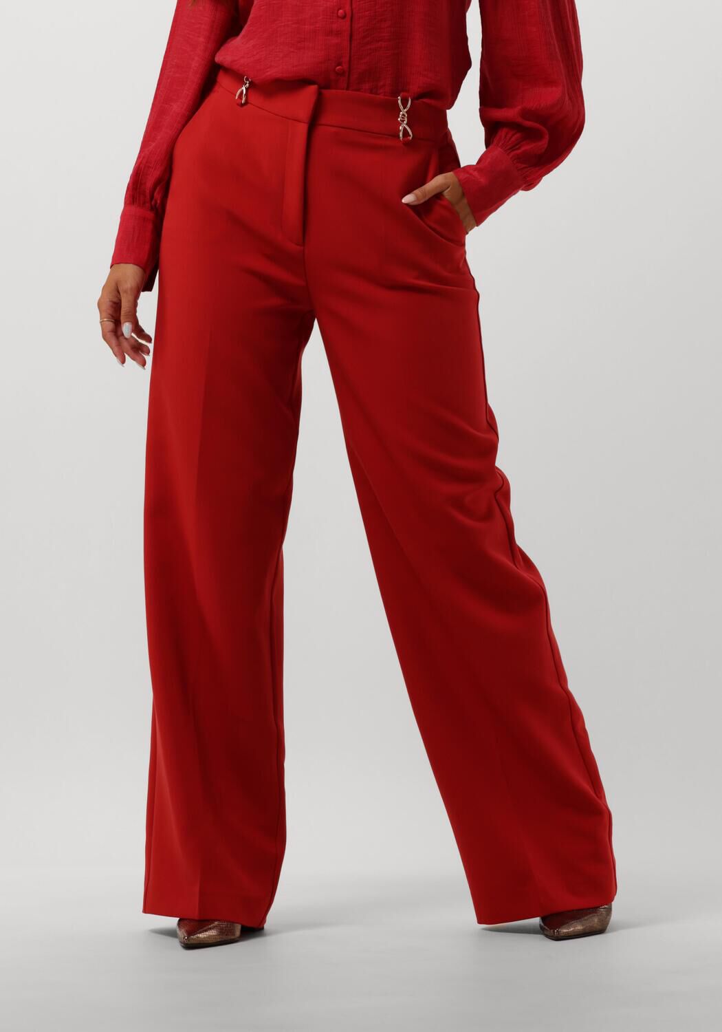 AAIKO Dames Broeken Sonja Fancy R Pes 345 Rood