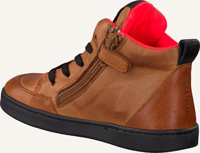 Cognac JOCHIE & FREAKS Hoge sneakers 18256 Cognac JOCHIE & FREAKS Hoge sneakers 18256 - large