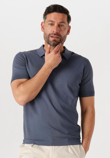 Grijze GENTI Polo POLO ZIP SS K2053-1260 - large