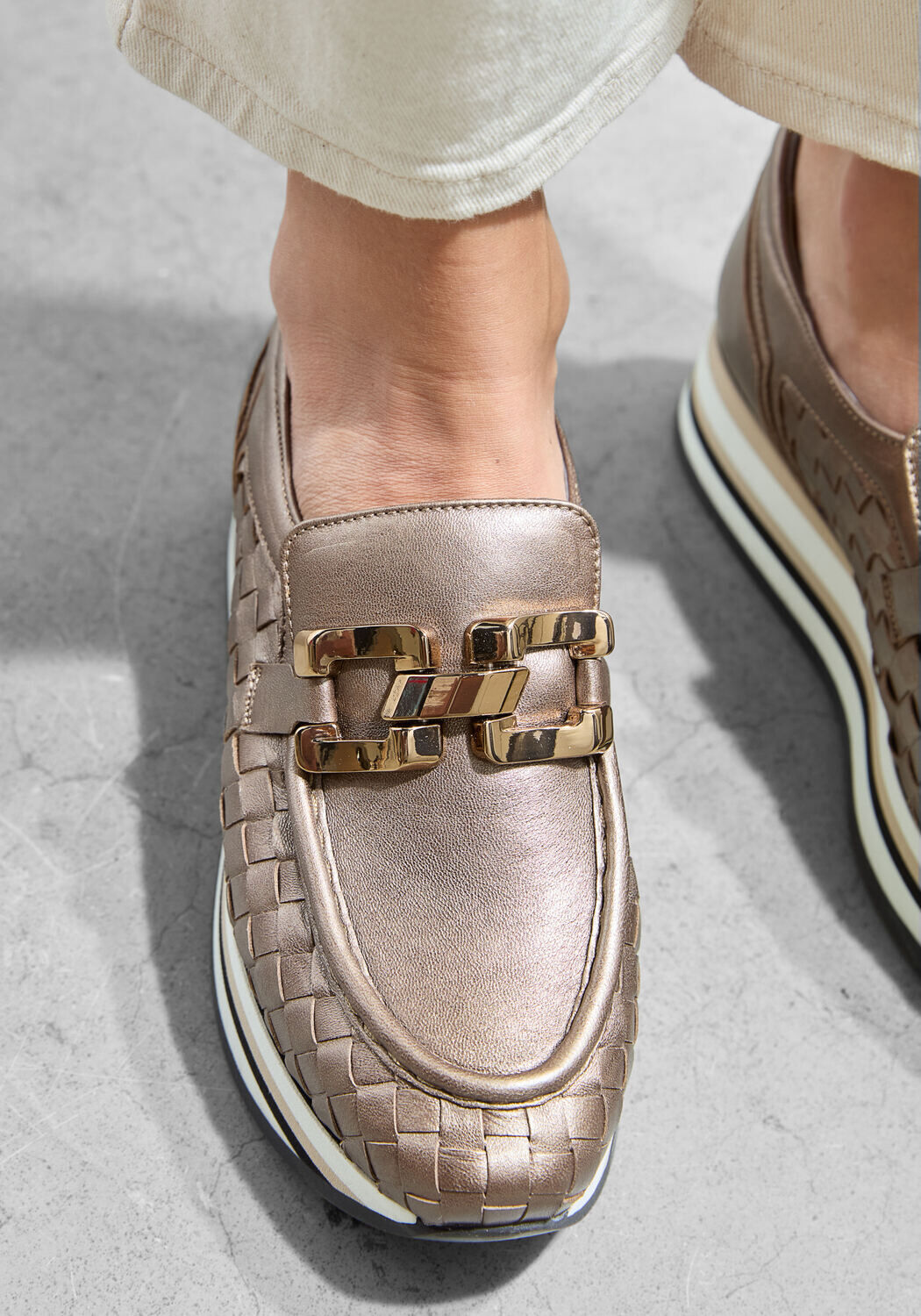 Bronzen SOFTWAVES Instappers 7.78.73 - large