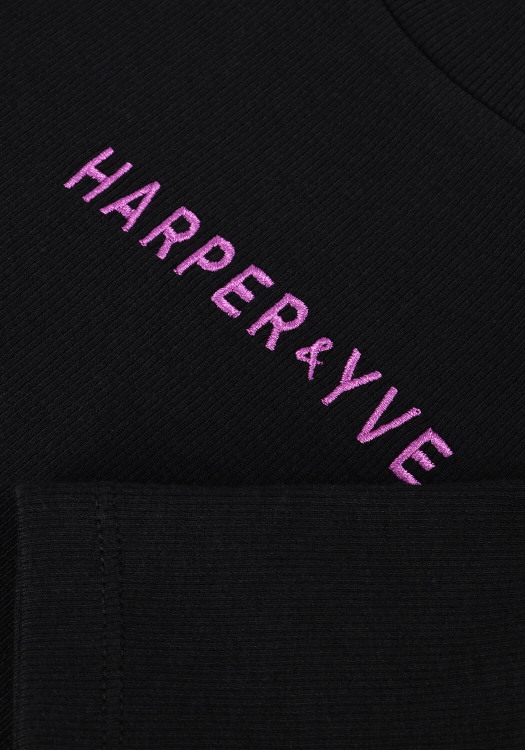 Zwarte HARPER & YVE T-shirt CAMMY-SS - large