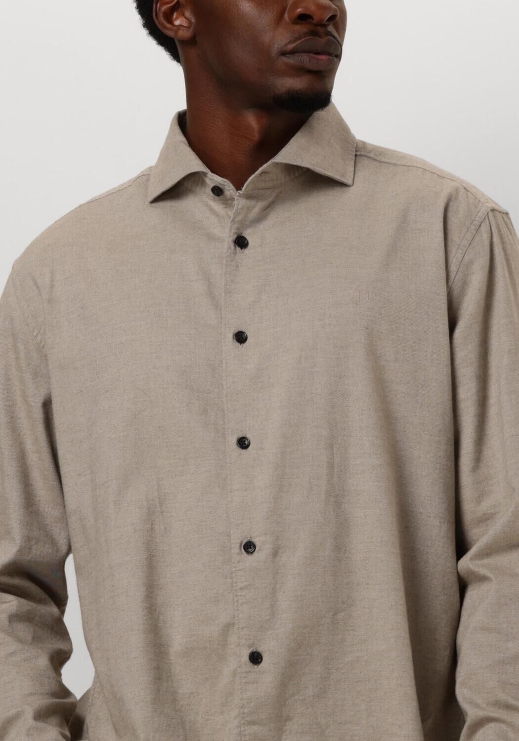 DSTREZZED Heren Overhemden Olav Shirt Taupe