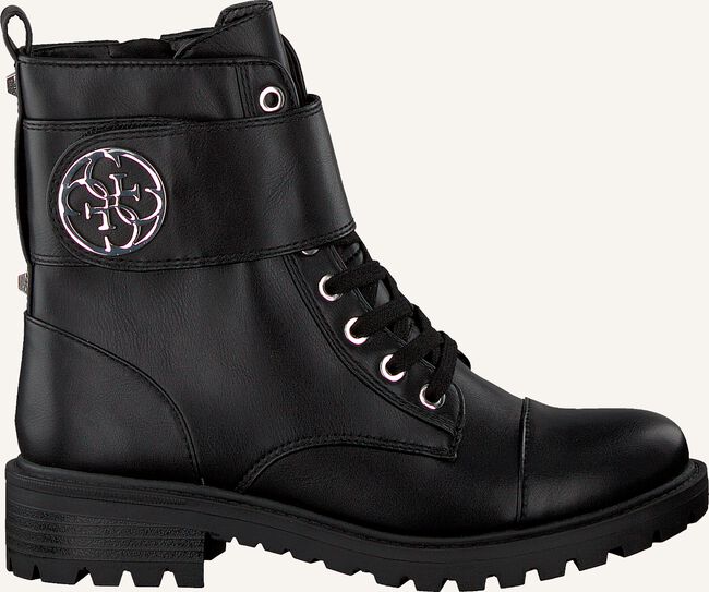 Zwarte GUESS Veterboots HEATHIRA Zwarte GUESS Veterboots HEATHIRA - large