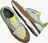 Groene FLORIS VAN BOMMEL Lage sneakers SFM-10119 - medium