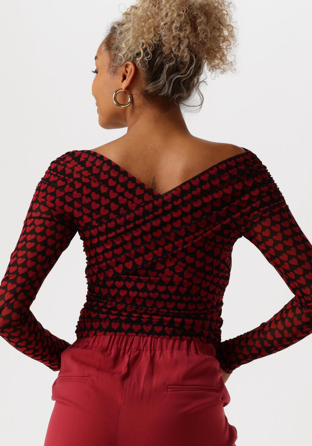 FABIENNE CHAPOT Dames Tops & T-shirts Duzzy Top Rood