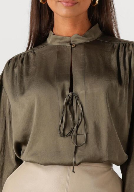 Olijf SUMMUM Blouses TOP BOW SILKY TOUCH - large