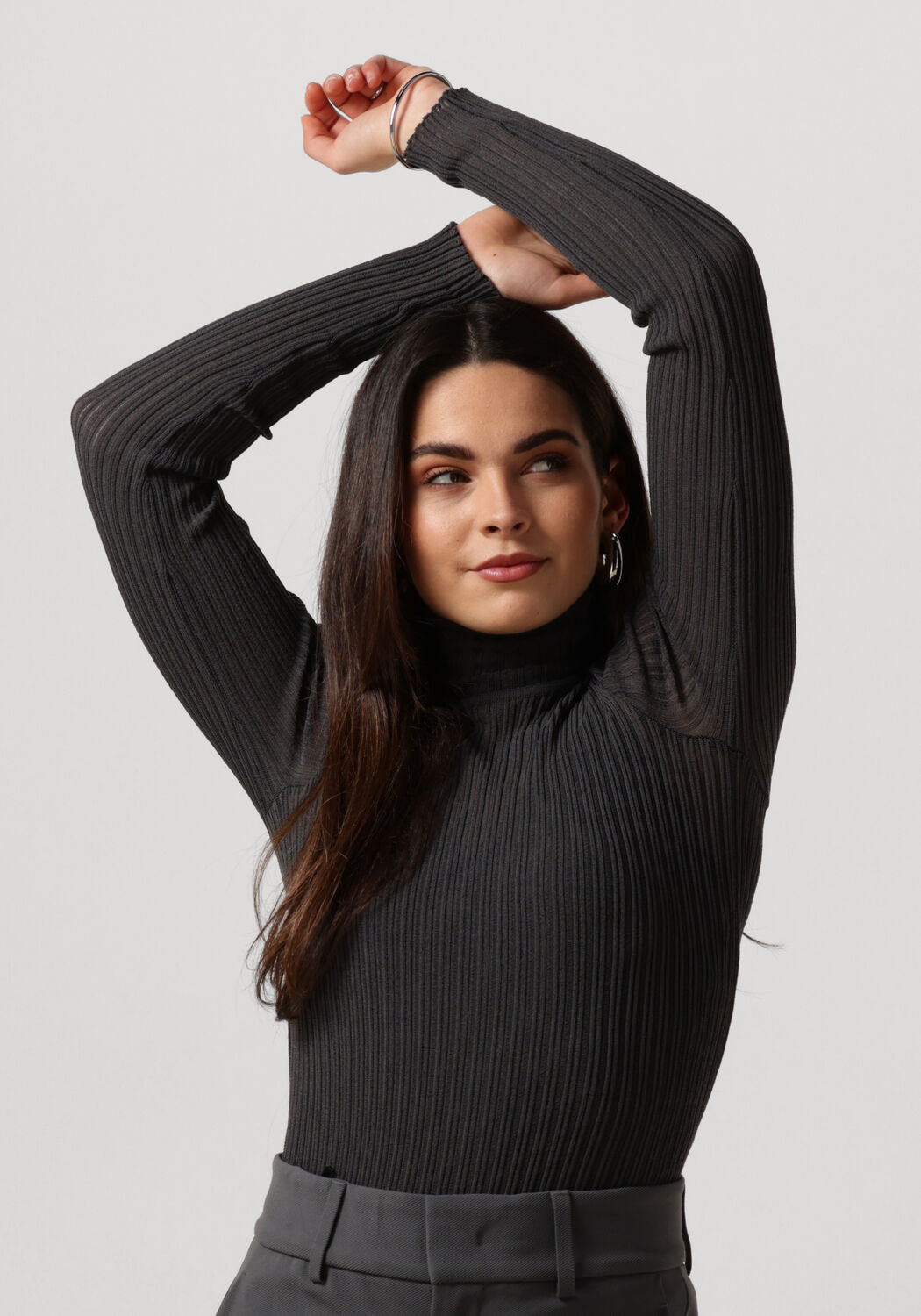 Grijze VANILIA Coltrui FITTED RIB COLTRUI Omoda