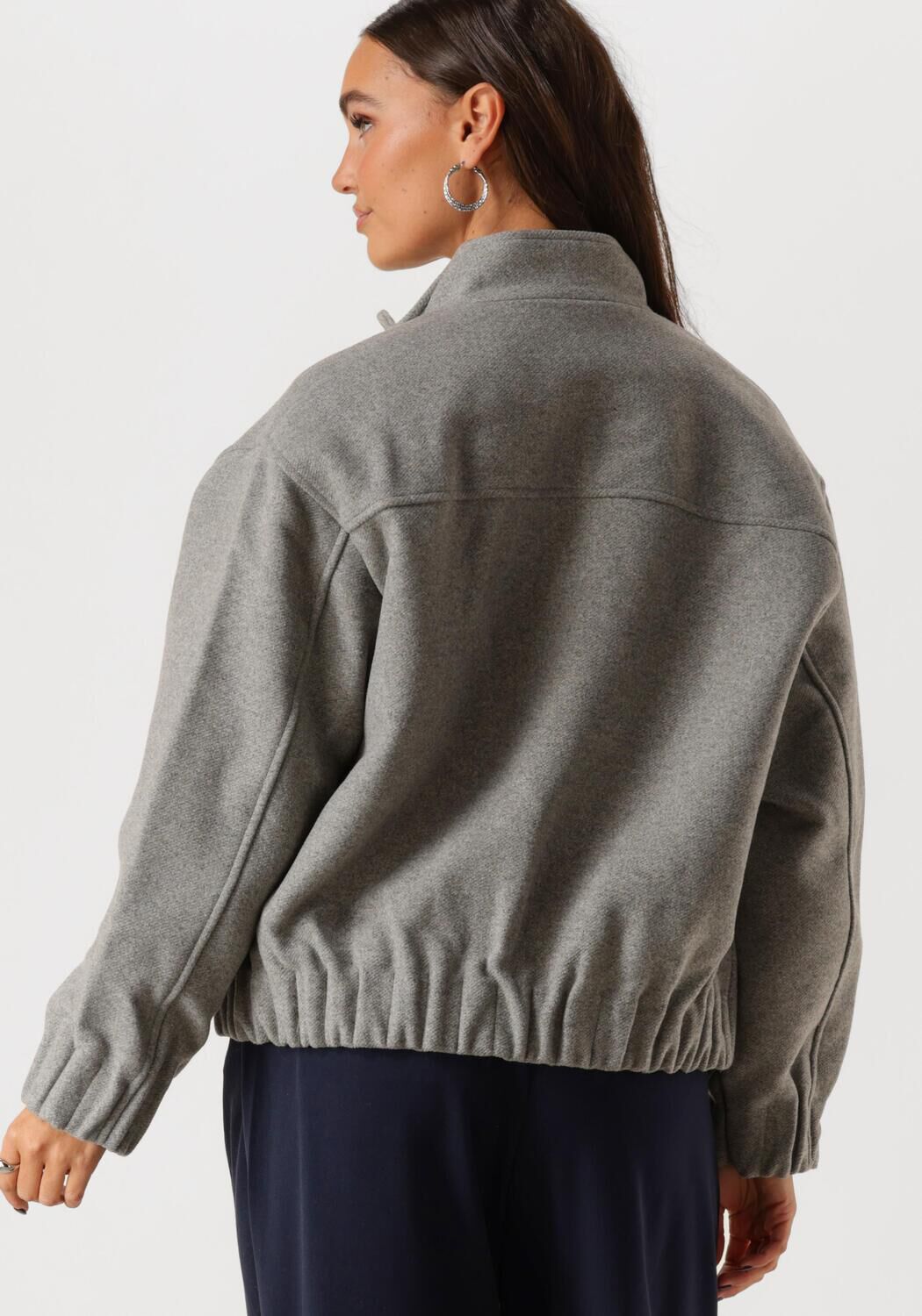 SELECTED FEMME Dames Jassen Slfselma Bomber Jacket Grijs