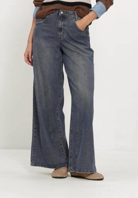 Blauwe OBJECT Wide jeans OBJDIPSY MW LO LONG JEANS 146 - large