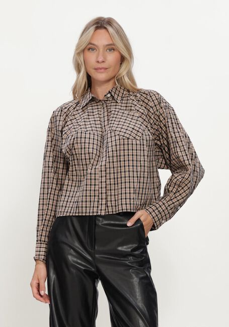 Zand HAUTE L'AMITI&Eacute; Blazers SOPHIE DESSERT CHECK SHIRT - large